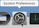 Open the Dock s preference pane in the System Preferences App by (1) selecting System Preferences from the Apple Menu