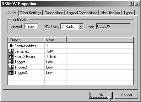 9 Quick tour The Properties dialogue box shows a list of the properties associated with the product, and allows you to view or change their values: Restoring a property to its default value Click the