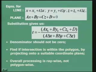 Find out if that point is within the polygon that is very simple in 2D.