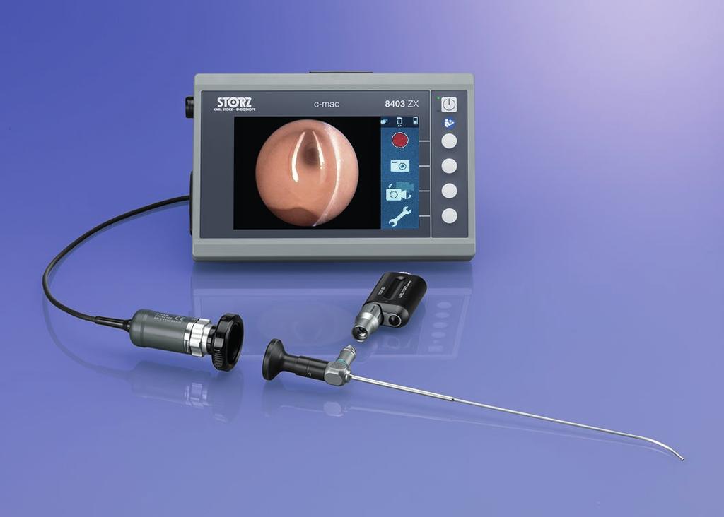 The Retromolar Intubation Endoscope The visualization solution for the unexpected difficult airway Retromolar intubation endoscopes feature a distally angled, rigid telescope that serves as a guide