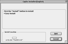 Chapter 2 / Section 2 Downloading Images to a Computer (For Macintosh) Installation For Mac OS 8.6 to 9.2.2 If RCD-iMounter 6.