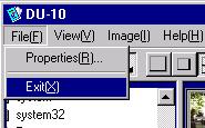 with RICOH Gate La. Start from Windows [Start] menu If you select [Program] then [Caplio Software] then [DU-10] from the [Start] menu, you can start DU- 10.