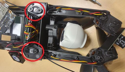 Do not forget to remove screws from the bottom of the drone as well.