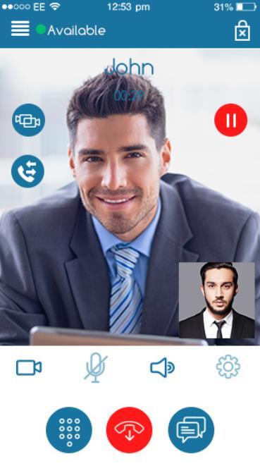 fonouc Mobile: Video and Voice Calls Outbound Call