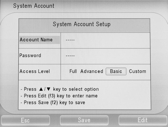 Use the meter keypad to enter one to six numbers for the system administrator password and press the f2 (Accept) key. 7.