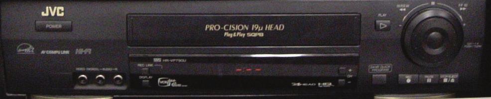 To Use the VCR (Continued) 7. Adjust sound by slowly turning the volume knob until you reach the desired volume. 8. When finished, press STOP / EJECT. 9. Press STOP / EJECT to eject the tape. 10.