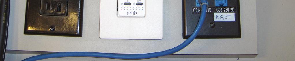 Control Panel Laptop Cables A/C Power Outlets
