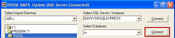If (local) is not in the dropdown list, you can manually type in (local). IMPORTANT: You must include the brackets when typing. 16. Click on the Connect button to connect to the selected SQL Server.