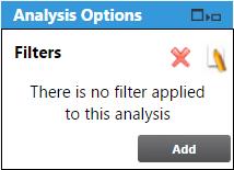 New Features Analysis New Filter options added