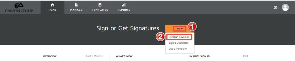 Upload Forms for Signature In this step you will upload the forms you wish to send