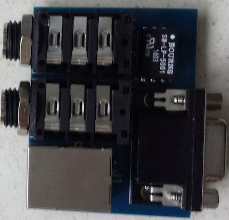 Connecting the TMC-1 to I-Mon Connecting the TMC-1 to XMon using a long DDC VGA Cable RJ45 Breakout card A pair of RJ45 breakout boards can be ordered for use with I-Mon Connecting the TMC-1 to the