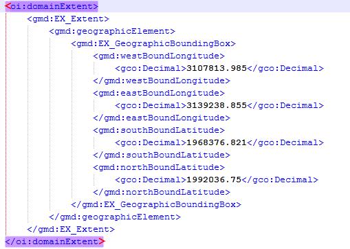 INSPIRE attributes with XML-fragment type It is needed to build manually the