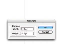 The default measurement system is pixels, but if the machine you re working on has been used before, the dialog could show any of Illustrator s measurement units.