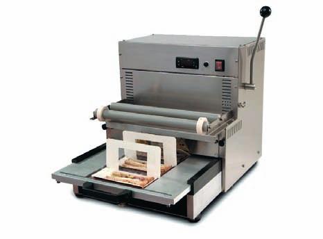 TURBOVAC TRAY SEALERS: LOW INVESTMENT, EASY PROGRAMMING AND VERY FLEXIBLE.