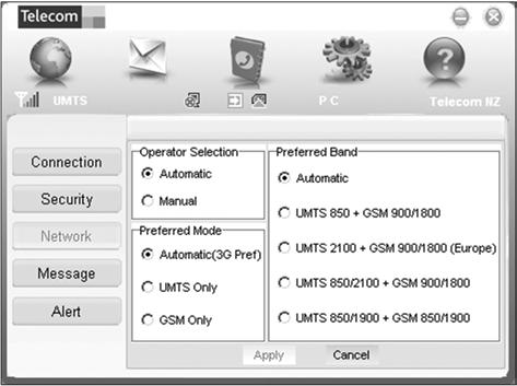 Network Settings These settings are pre-configured for your network.