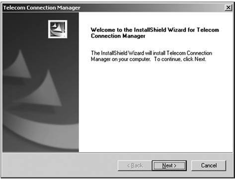 The installation method shown below is for Windows XP.
