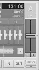 Manually Mixing Songs In Figure 7.9, you can see the BPM in the Traktor LE Deck A is 131.00, and that the pitch is centered.