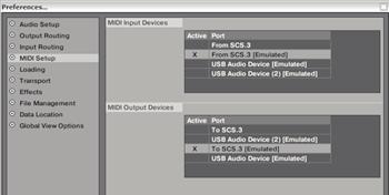 Traktor LE MIDI Interface Configuration APPENDIX - Traktor LE MIDI Interface Configuration It is possible that the SC System 3 will not be seen as the default MIDI device even though it is connected