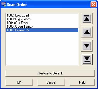 Getting Started with Data Logger for 34980A 1 5 Click in the Data Control column. The Set Datalog Fields dialog box appears.