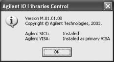 Installing the Agilent IO Libraries 2 Selecting the Type of Installation For new Agilent IO Libraries, you can install a Full version, a Runtime version, or a Custom version of the libraries.