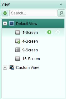 3. Click-and-drag the camera to the display window, or double-click the camera name after selecting the display window to start the live view.