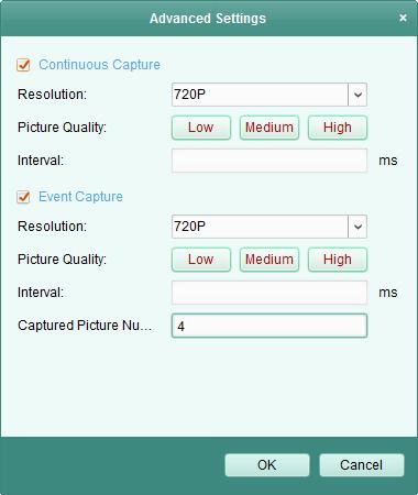 2. Select the camera in the Camera Group list. 3. Check the checkbox Record Schedule/Capture Schedule under Storage of Encoding Server to enable device local recording or capture. 4.