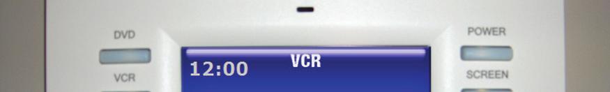 To Use the VCR Player POWER VCR Tray VCR Tray Eject VCR / DVD Selector 1.