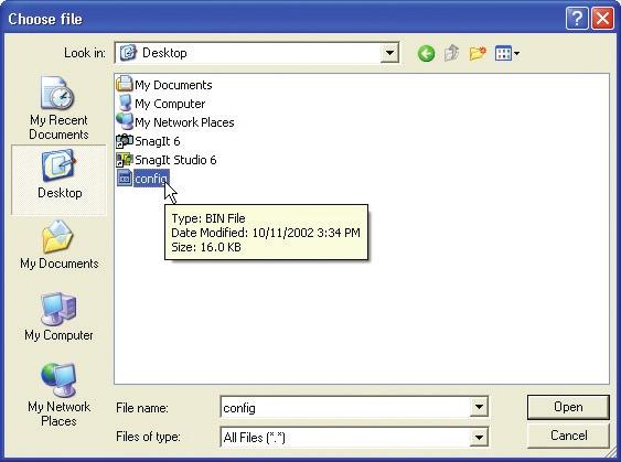 Using the Web-Based Advanced User Interface 3. When the save is complete, you will see the window below. Click Close. The configuration is now saved.