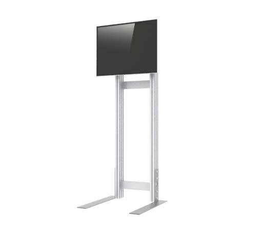 PM4S3 Monitor Kiosk PM4S3-MK-M PM4S3-MK-L Kiosk displays are portable and easy to assemble.
