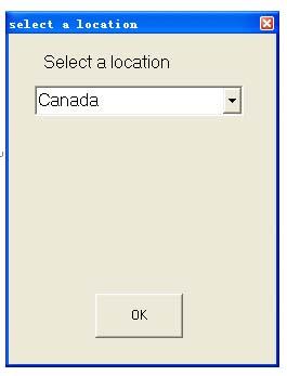 4.3 Set location usage of T-30 from Select a location Right Click, Choose
