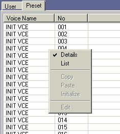 This may be useful hen choosing voices quickly, since you ill have less scrolling to do.