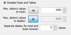 This setting overrides the selections made in the Variable Selection grid.