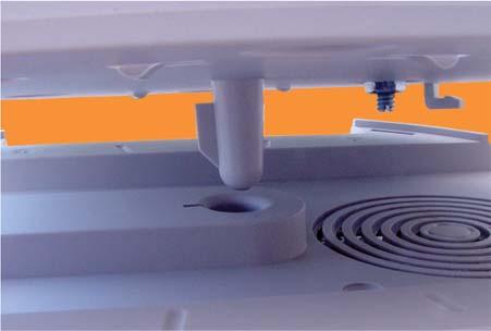 (Figure 6) Connect Cat 5e (from PoGE Injector) to GIGABIT1 XN4 shown Figure 6. Connecting the Cable (PoGE XN4) 7 Attach the Wi-Fi Array to the Mounting Plate Refer to Figure 7.
