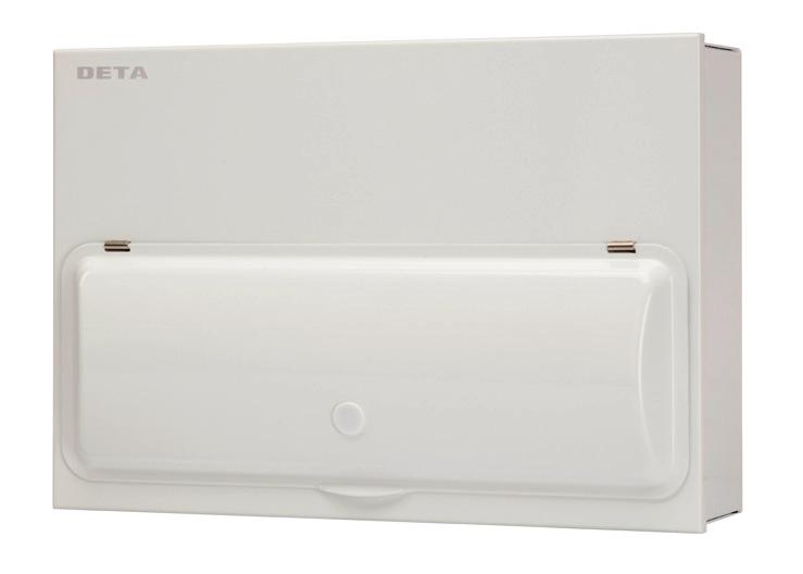 High Integrity Surface Mounting 100A Main Switch and 2 x 80A 30mA RCDs included Metal enclosure with curved lid Cable entries on side walls Lockable lid (lock available separately) Up to 2