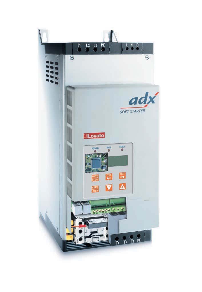 Page -2 Page -3 Page -3 ADXC Two phase control IEC rated starter current Ie 12 to 4A IEC rated motor power.