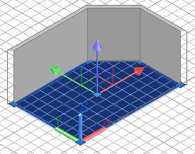 3.2.1 Visualising a Room Basically, the software automatically suppresses the display