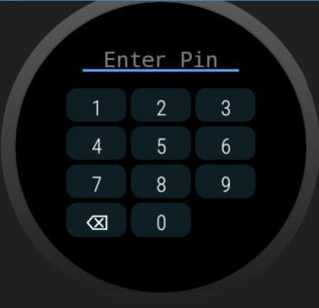 Enter PIN Android 4.