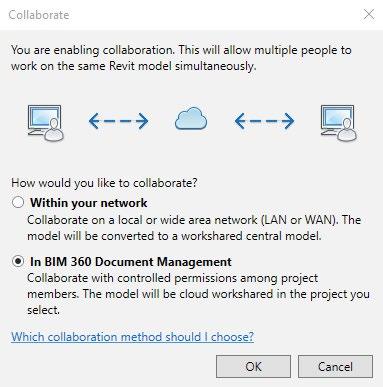 Working in Revit Initiate Collaboration to your Team (sub)folder in Project Files.