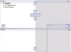 Management Client Result: A floating pane Move a pane to a docked outer position If you move a pane to a docked outer position, it fills the area with a horizontal or vertical split that goes
