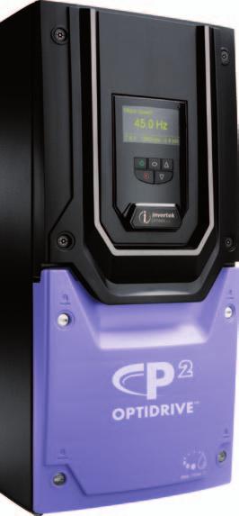 demanding applications to be tackled easily. Designed for fast installation and commissioning, Optidrive P2 provides the most cost effective solution for industry.