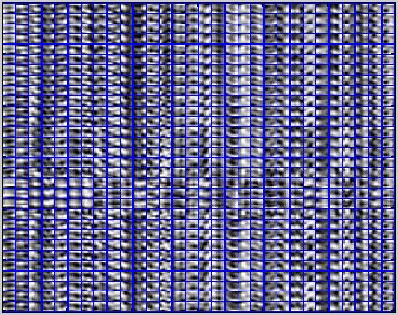 7 Fig. 3. The learned dictionaries from band 70 to band 100 in the Indian Pines dataset. Each row represents a dictionary learned from a band, including 30 base vectors. Fig. 4.