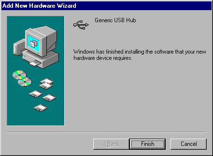 drive is E. Click on OK. Fig.6 7.) The Add New Hardware Wizard dialog box appears again.