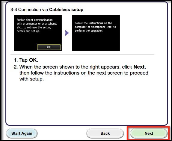 Continue to follow on-screen instructions.
