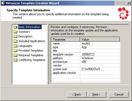 Managing Templates 56 Figure 40: Template Creation Wizard - Viewing Files/Folders to Remove If you do not wish to exclude any registry settings and folders/files from the template update creation,