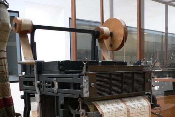 Jacquard s Loom (1801) Developed by
