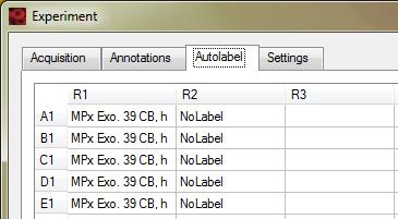 By selecting the Express Mode all experiment settings are loaded automatically except the Mix sample parameter. The loaded values are shown in the respective fields in the Experiment tab.