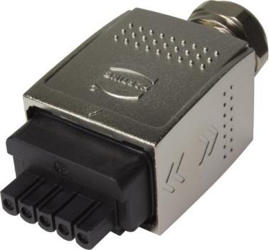 A 5-pin plug connector shall be applicable for all wires. Devices shall be fitted with the appropriate sockets.