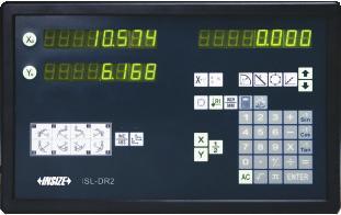 COUNTER X/Yaxis display addition of 2-scale data zero setting machining method arc machining mode calculator S/INC, SDM coordinate " ½" calculation IS-DR2 X/Y/Z axis display addition of 2-scale data
