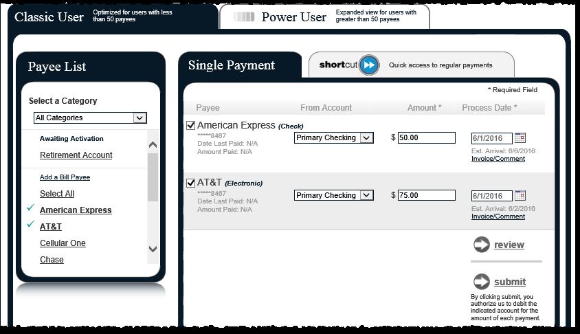 Payments Tab Users can manage transactions, payroll, and payment history within this