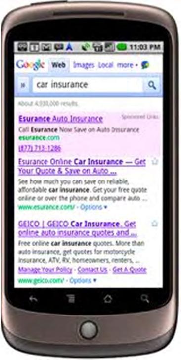Tips for mobile AdWords campaigns Always create a separate mobile specific campaign to target these devices Remember mobile campaigns have different character lengths and image ad